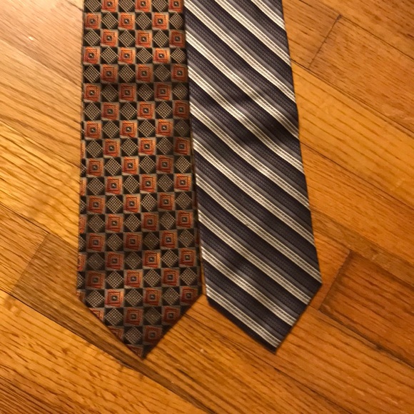 Lot of 2 Platinum Designs Ties - Picture 2 of 2